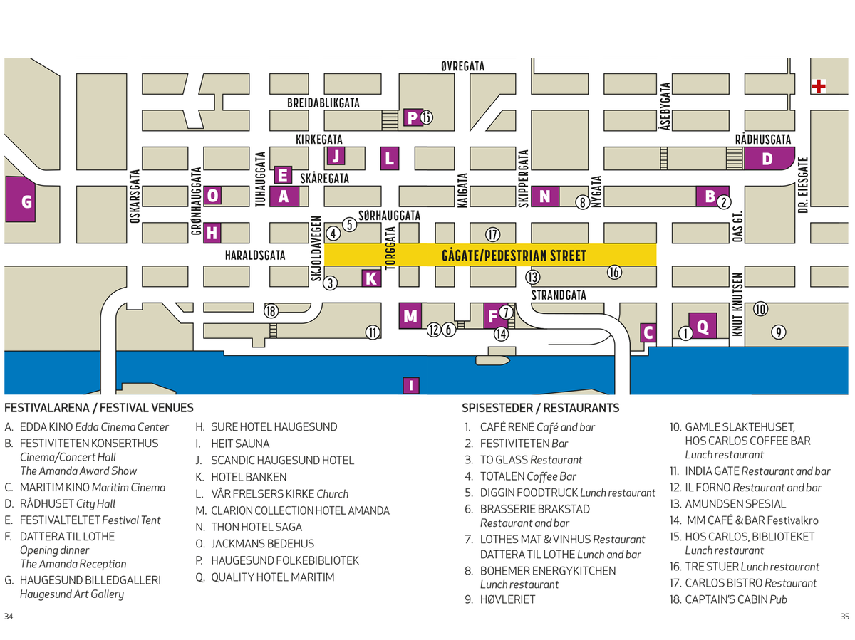 Map of Haugesund