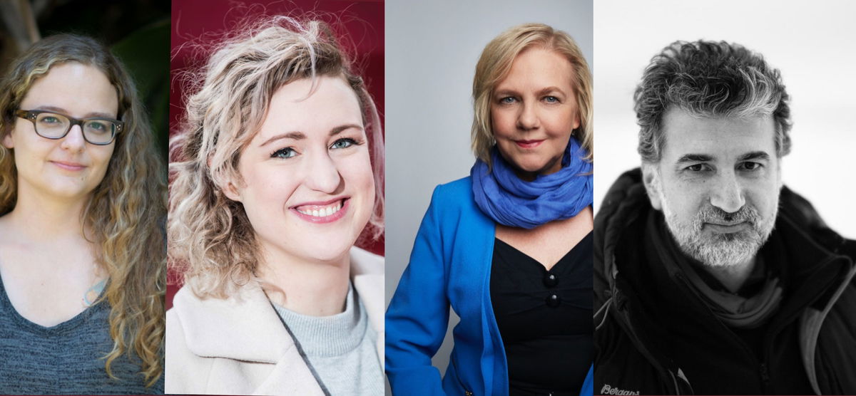 <i>The jurors: Heidi Zwicker from Sundance Film Festival (USA), Inke van Loocke from Rotterdam International Film Festival (NL), Liselott Forsmann, CEO, Nordisk Film&TV Fond (SE) and Hisham Zaman, Director/Producer (NO).</i>