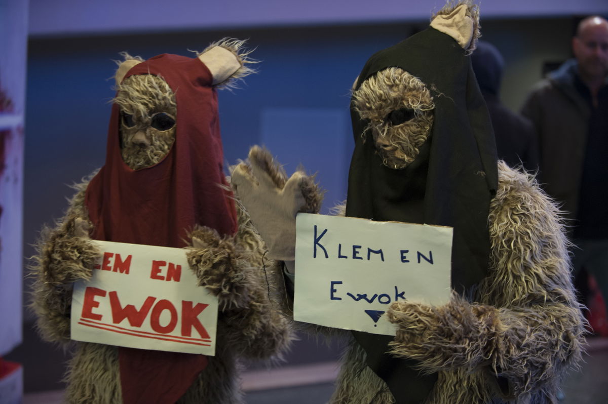 Klem en Ewok