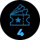 4 MOVIE TICKETS  PER MONTH Image