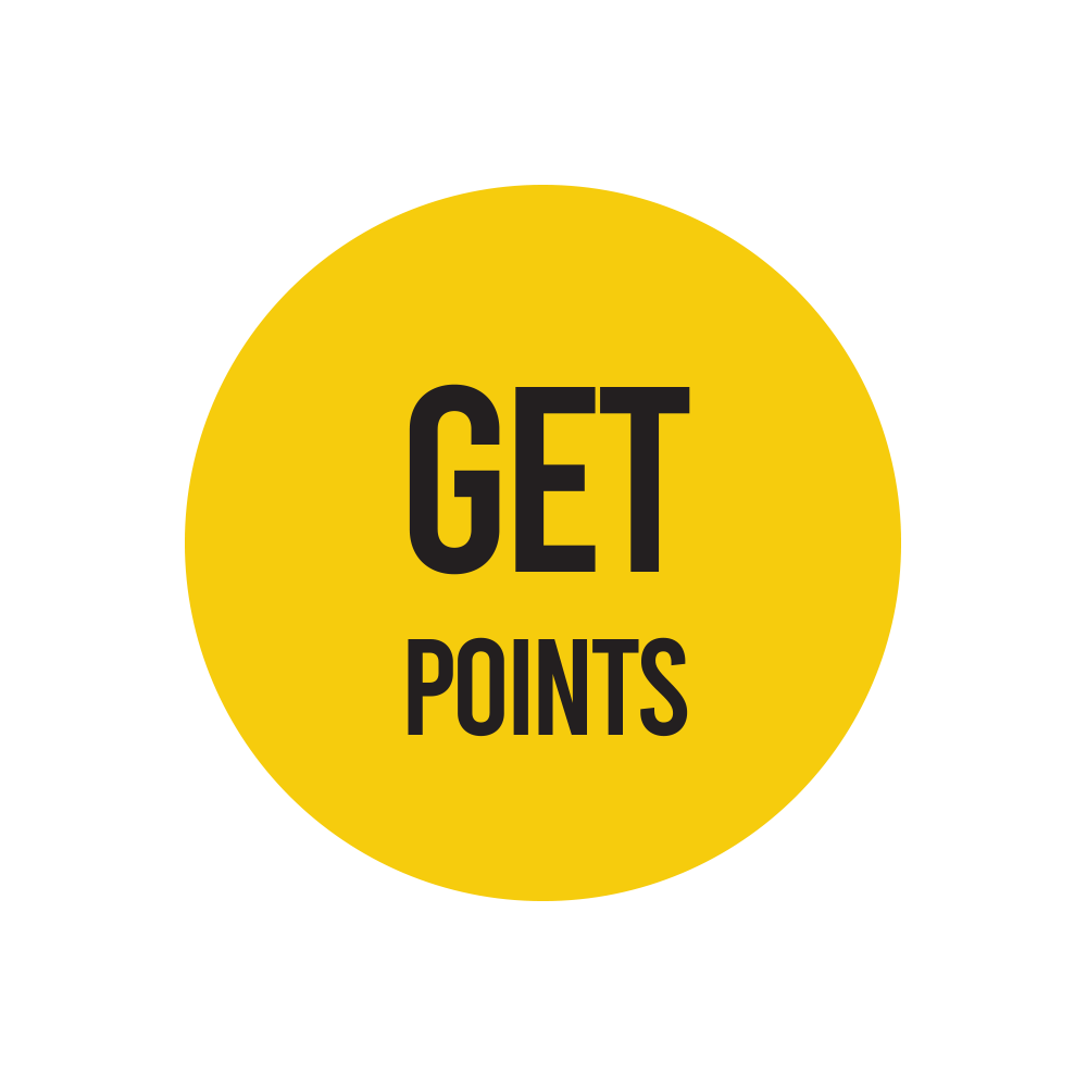 Points gets you a FREE ticket or snacks! Image