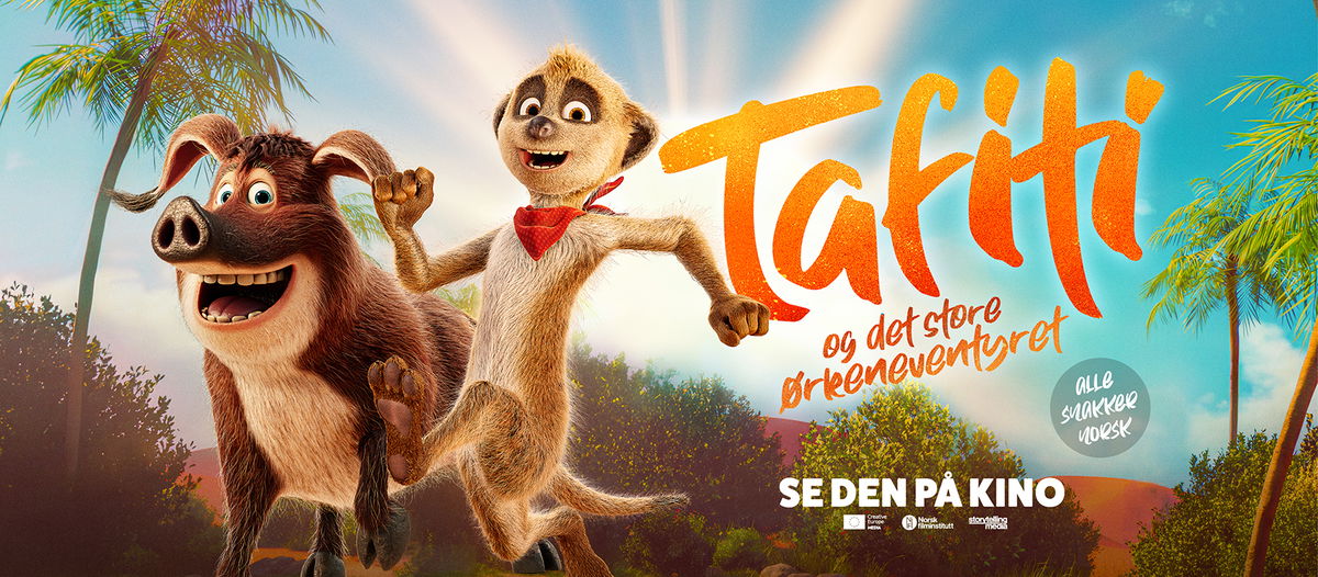 En av filmene på programmet vil være Tafiti og det store ørkeneventyret!