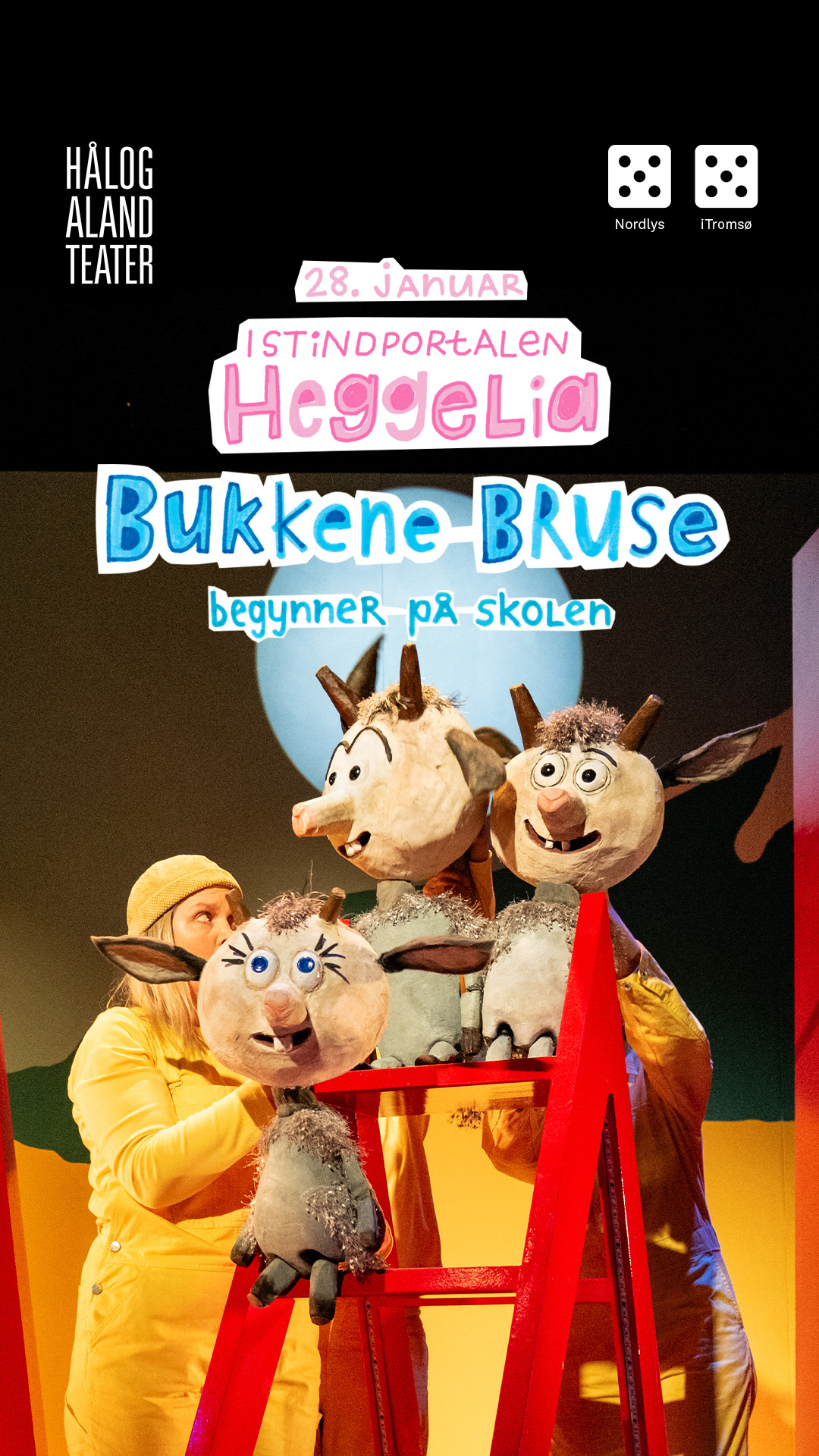 Bukkene Bruse begynner på skolen - Hålogaland Teater