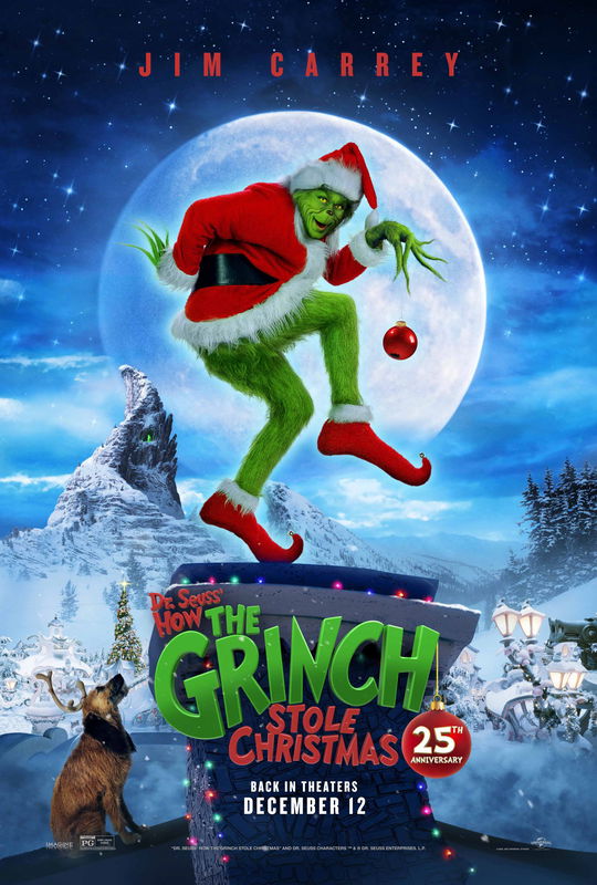 Dr. Seuss' How the Grinch Stole Christmas (2000): 25th Anniversary