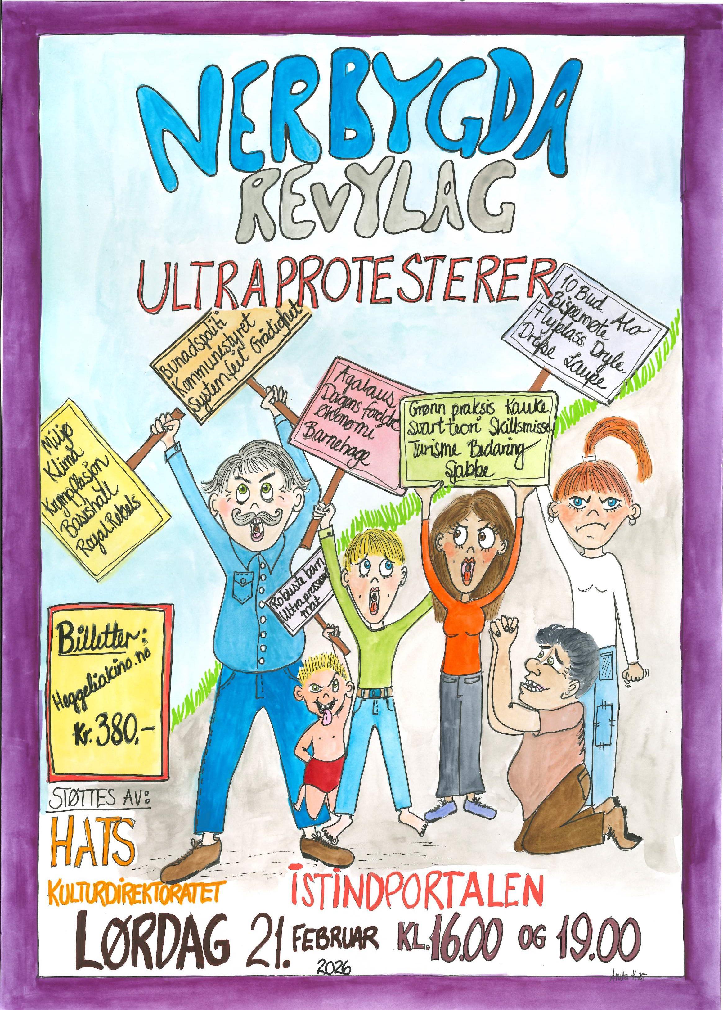 Nerbygda Revylag Ultraprotesterer
