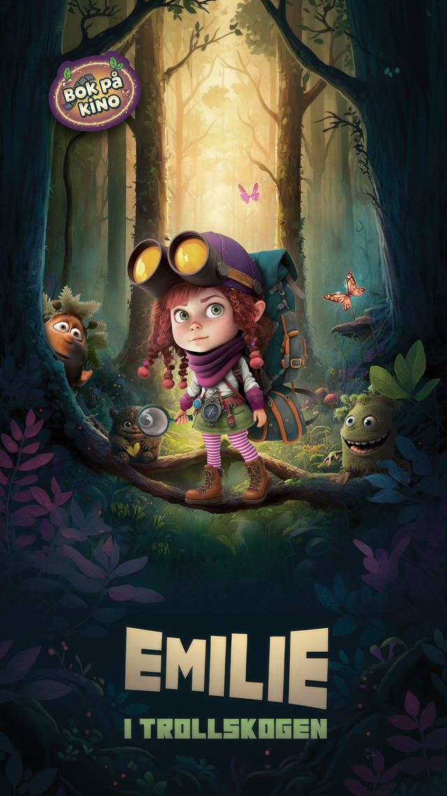 Bok på kino: Emilie i Trollskogen