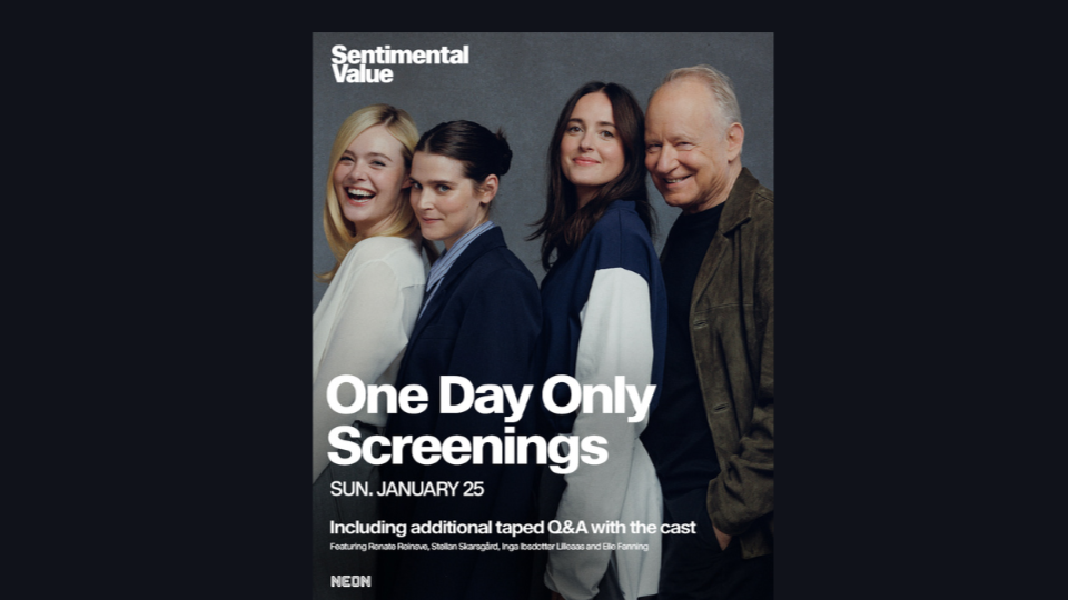 Sentimental Value + Taped Q&A with Cast