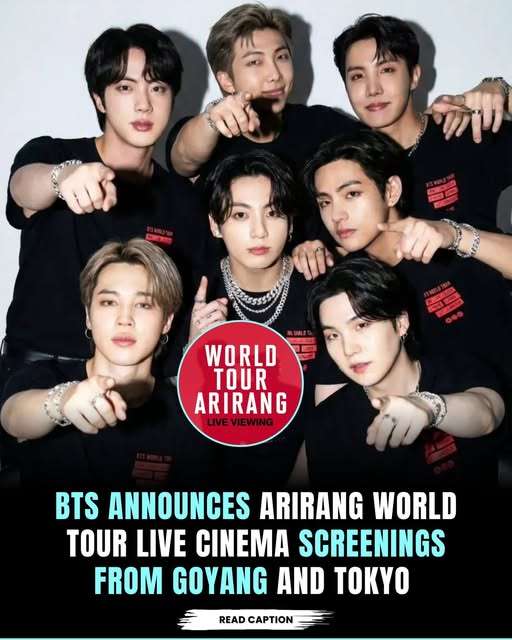 BTS WORLD TOUR ‘ARIRANG’ IN JAPAN: LIVE VIEWING