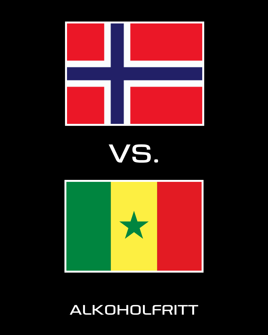 Fotball VM | Norge-Senegal inkl. Frankrike-Irak | Dørene åpner 22:00 | Tillatt for alle