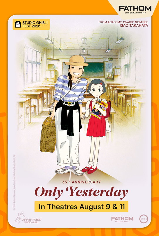 Only Yesterday 35th Anniversary - Studio Ghibli Fest 2026