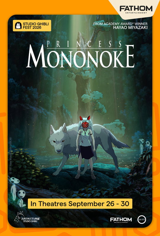 Princess Mononoke - Studio Ghibli Fest 2026