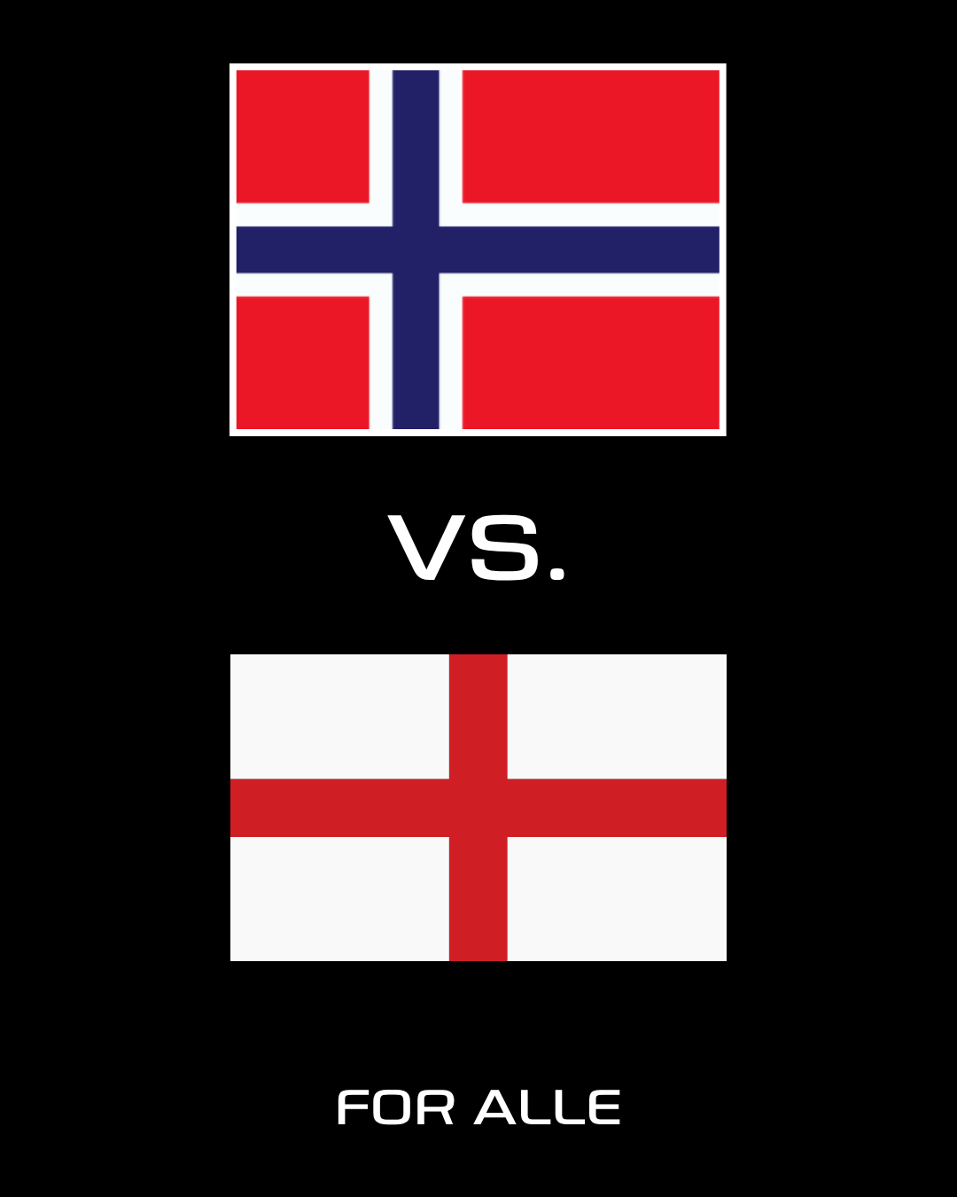 Fotball-VM Kvartfinale Norge vs England Tillatt for alle Dørene åpner 21.30