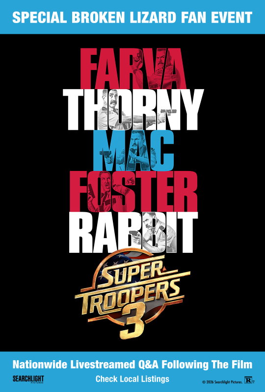 Super Troopers 3: Special Broken Lizard Fan Event Q&A (2026)