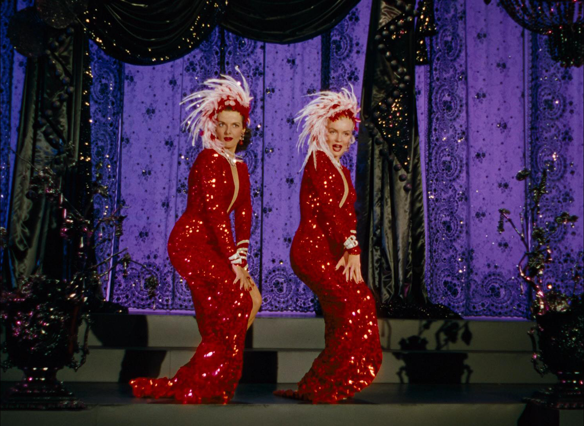 Fra GENTLEMEN PREFER BLONDES
