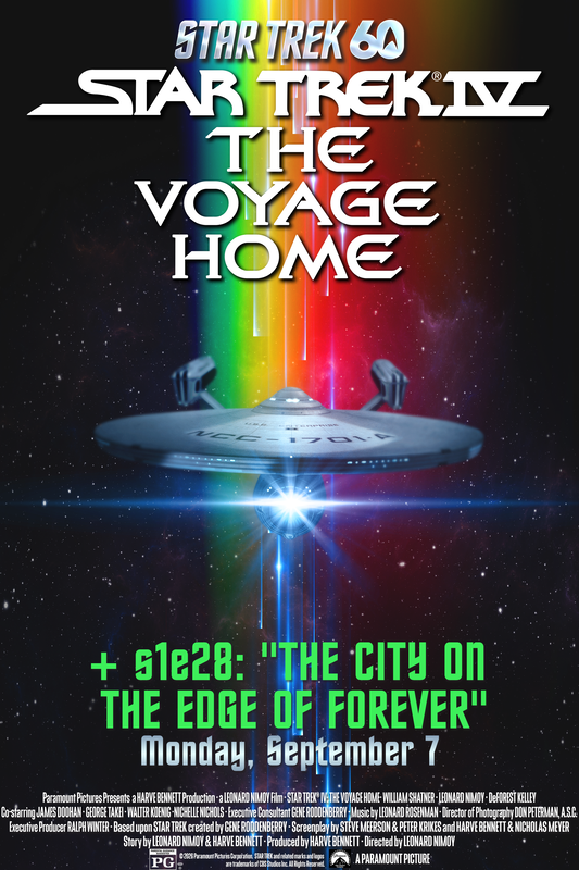 Star Trek Double Feature - The City on the Edge of Forever & Star Trek IV: The Voyage Home - 60th Anniversary Event