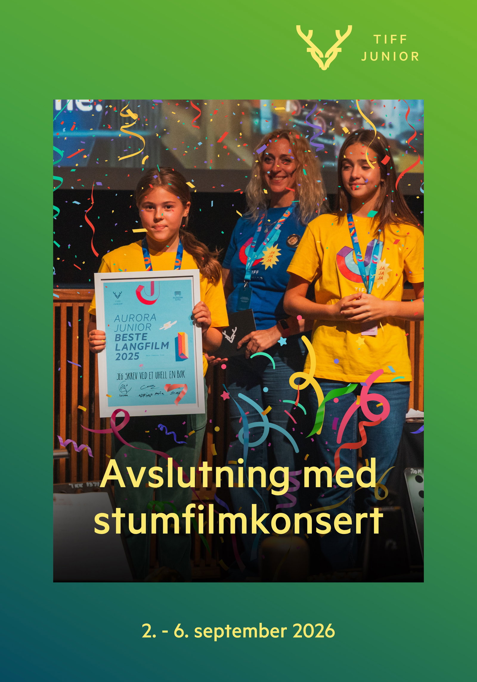 TIFF JR - Avslutning med stumfilmkonsert!