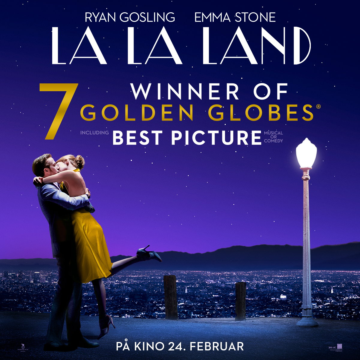 En av filmene på programmet 26. september blir La La Land!