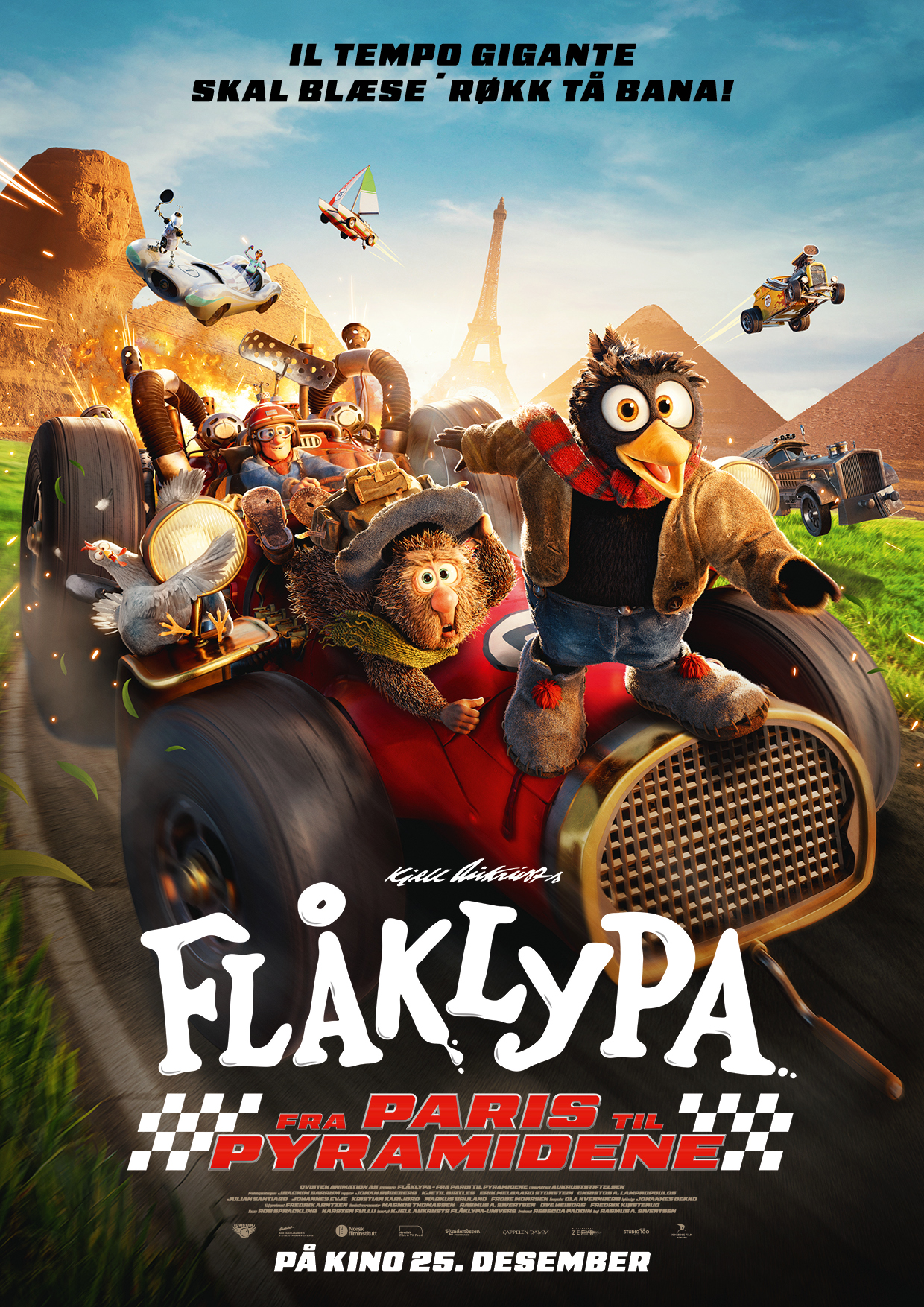 Flåklypa - Fra Paris til pyramidene