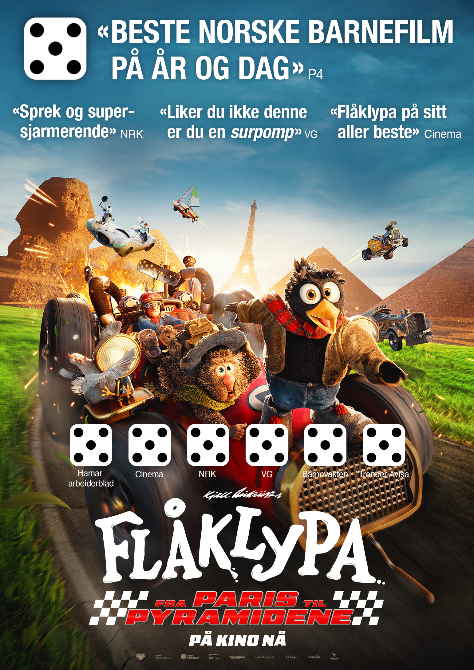 Flåklypa - Fra Paris til pyramidene
