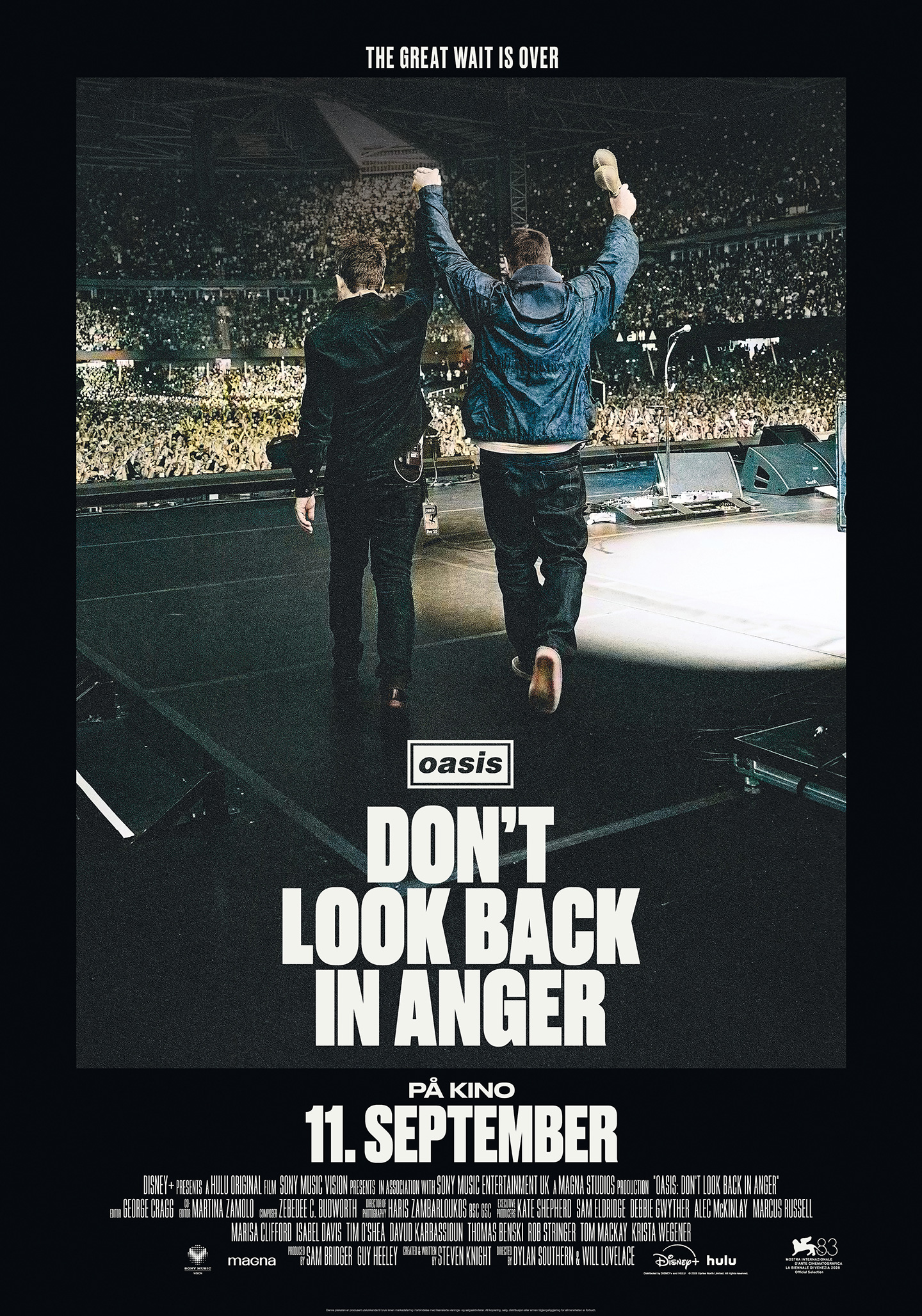 Oasis: Don't Look Back in Anger