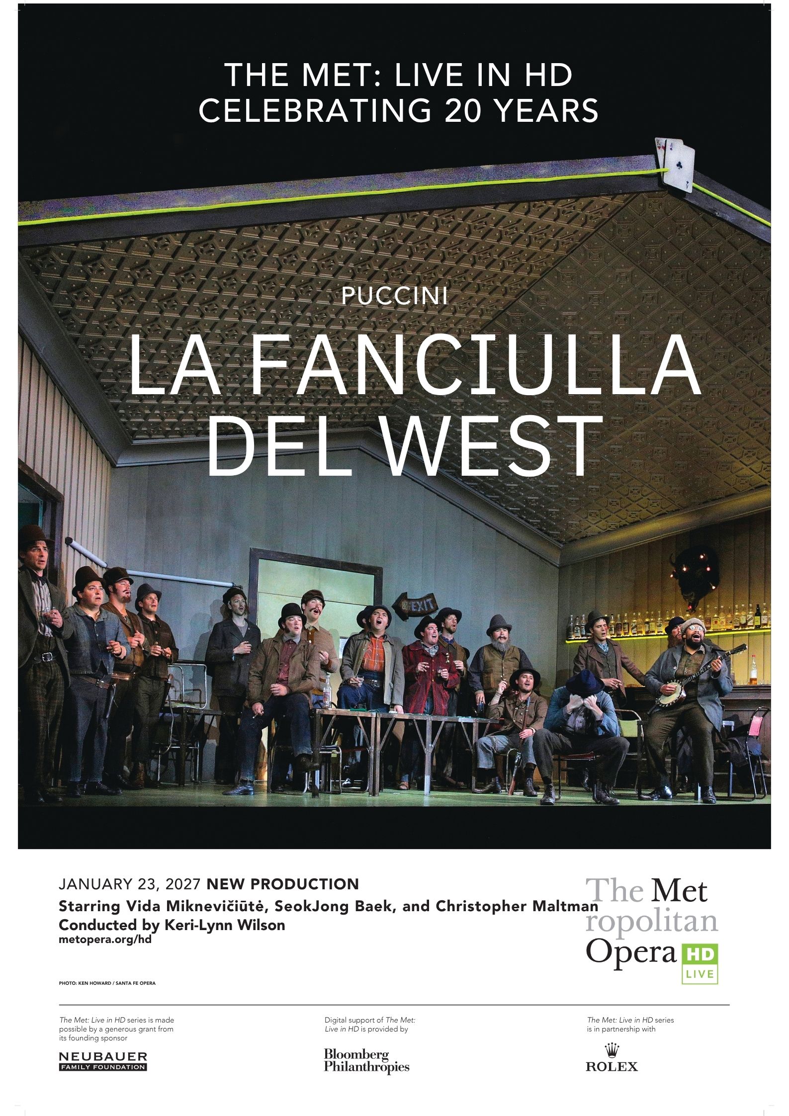 The Met Opera: LA FANCIULLA DEL WEST (Puccini)