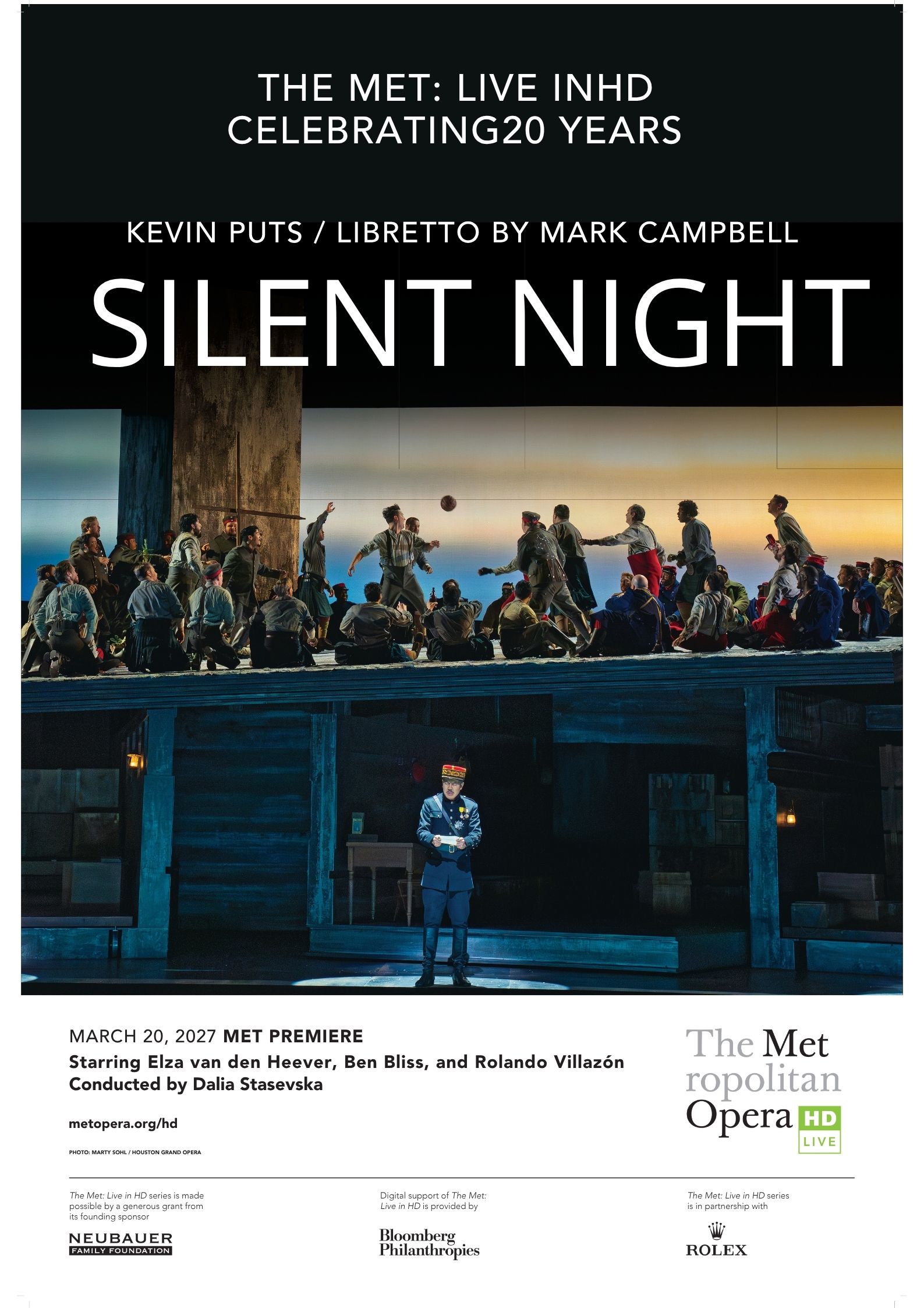 The Met Opera: SILENT NIGHT (Music by Kevin Puts / Libretto by Mark Campbell)