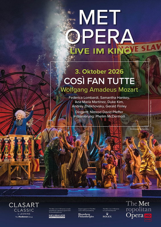 The Metropolitan Opera: Cosi fan tutte (2026)