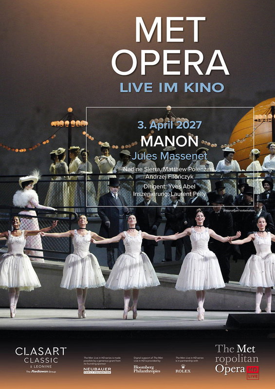 The Metropolitan Opera: Manon (2027)