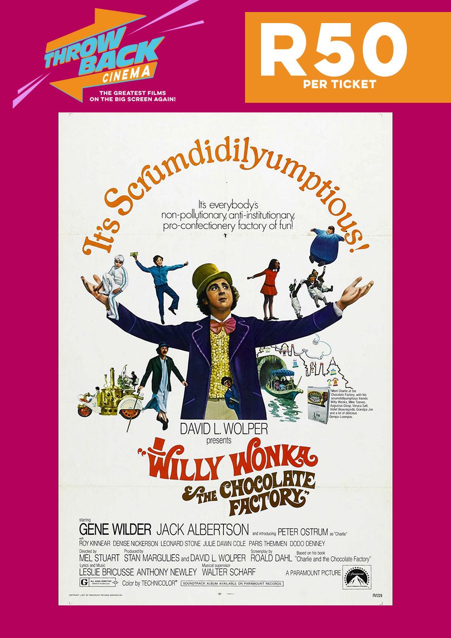 Willy Wonka & the Chocolate Factory (Throwback Cinema)